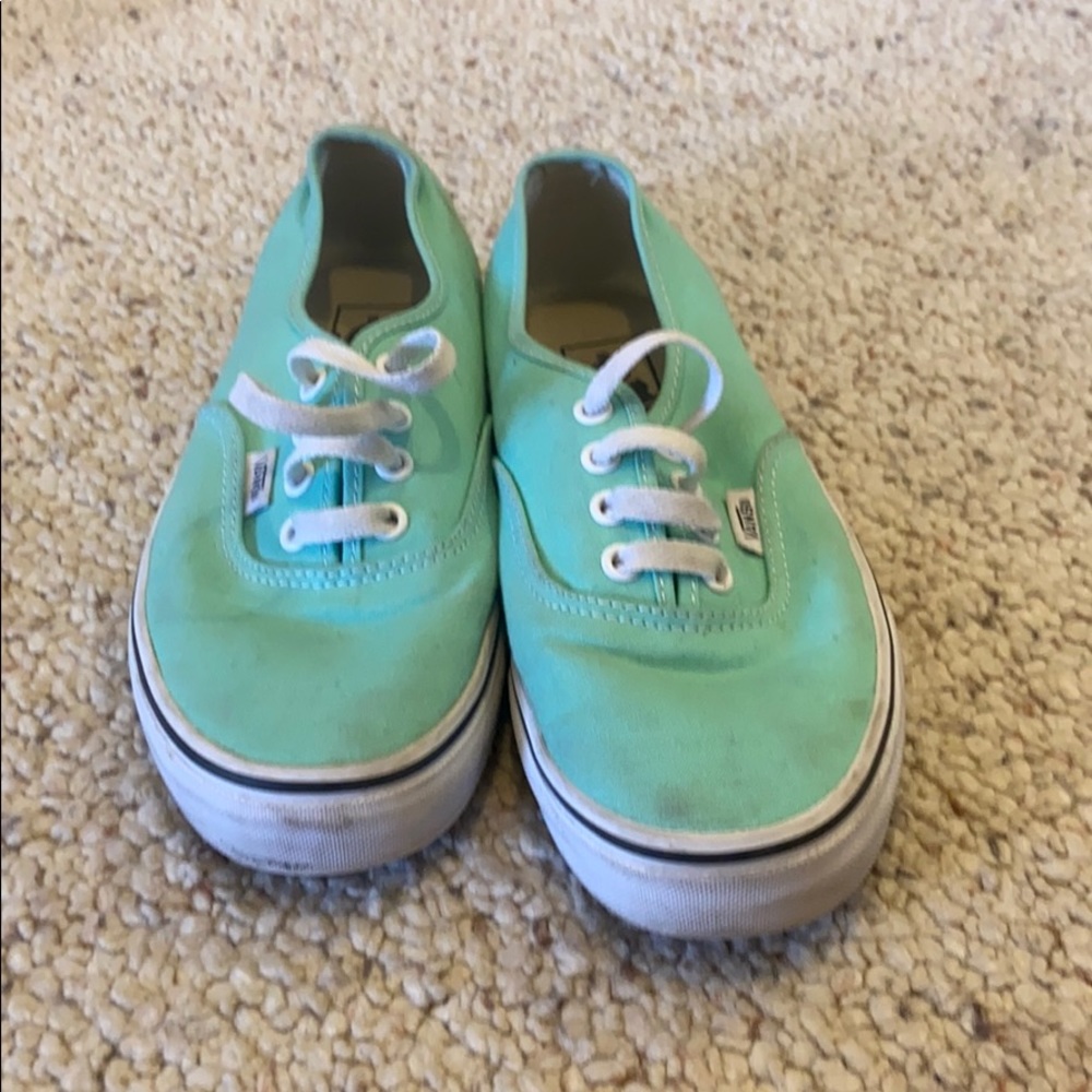 Teal Vans